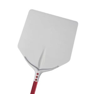 Pala para pizza "Tulipán" de aluminio anodizado cuadrado