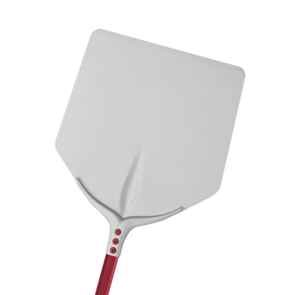 Pala para pizza "Tulipán" de aluminio anodizado cuadrado