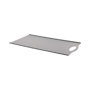 Pala para pizza "Ponte" por metro, de aluminio, sin mango, con muescas de referencia en el lateral cada 10 cm.
