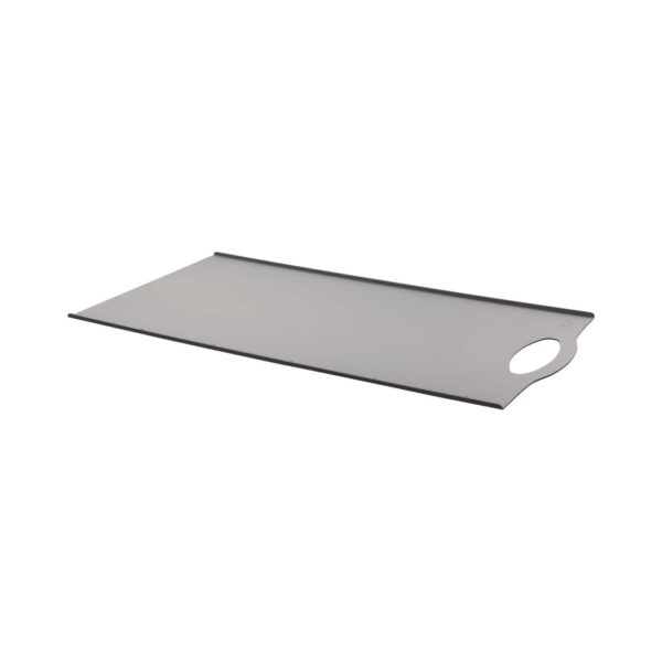 Pala para pizza "Ponte" por metro, de aluminio, sin mango, con muescas de referencia en el lateral cada 10 cm.