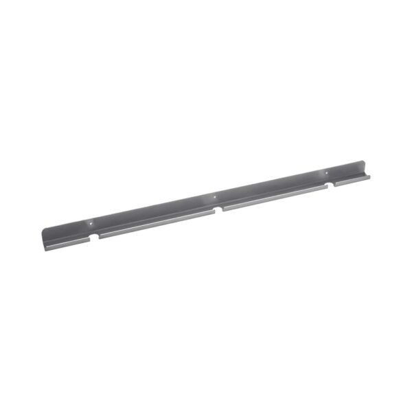 Soporte de pared para palas, fabricado en acero inoxidable 18/10. Capacidad para 3 palas. Longitud: 85 cm.