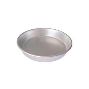 Molde redondo de aluminio para hornear con bordes altos, 6 cm de altura.