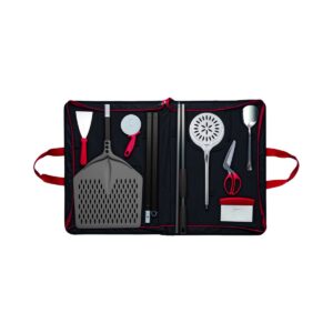 Maletín profesional completo con accesorios para pizza - Anodizado duro
